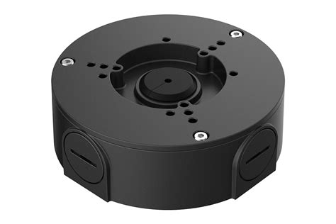 black security camera junction box|lorex outdoor round junction box.